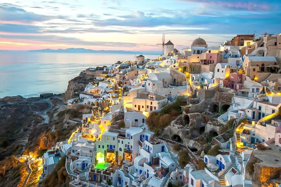 Santorini: Traditional Sightseeing Bus Tour with Oia Sunset - Holy Monastery of Prophet Elias: Santorini’s high point views