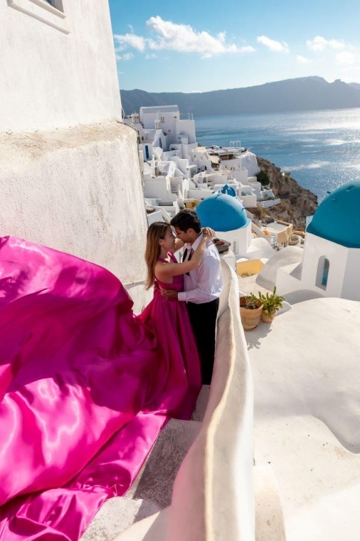 Santorini: Unique Flying Dress Photoshoot Experience - Who should book this Santorini Flying Dress experience