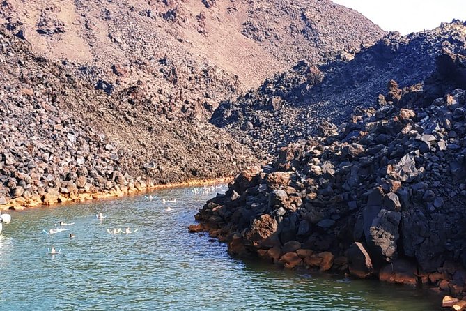 Santorini Volcanic Islands Cruise: Volcano, Hot Springs and Thirassia - Stop 1: Santorini Volcano hike to the crater views
