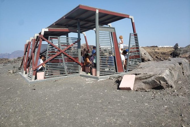 Santorini Volcanic Islands Cruise: Volcano,Hot Springs,Thirassia and Oia Sunset - Stop 4: Thirassia Island Time, Manolas Stairs, and Lunch Reality