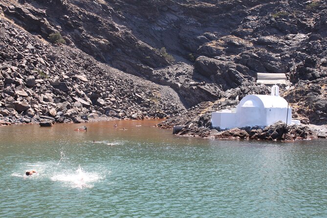 Santorini - Volcano and Hot springs - Volcano Of Santorini: Smoking Craters and a Real Climb