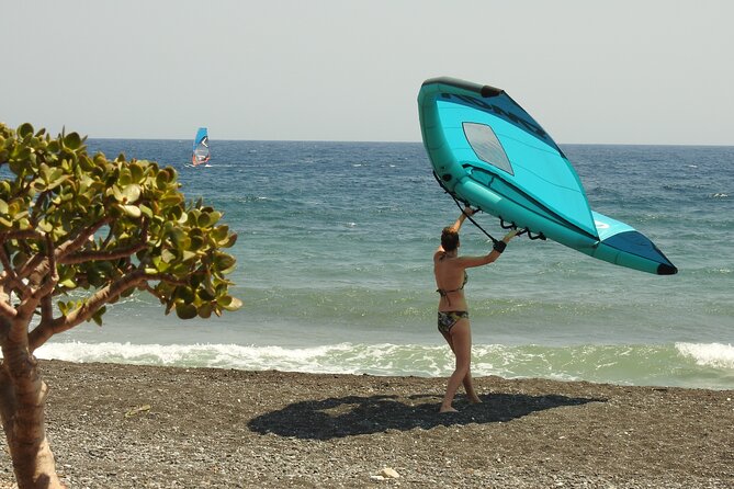 Santorini Wing Foil Surf Lesson for Beginners - What’s included, and why it matters for value
