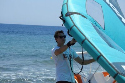 Santorini Wing Foil Surf Lesson for Beginners