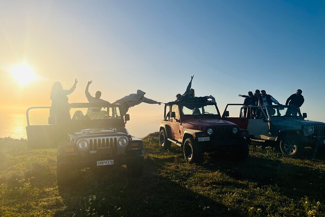Santorini Wrangler Jeep Afternoon Convoy Tour - The big idea: afternoon off-road Santorini with your own wheels