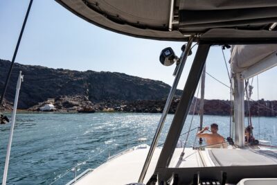 Semi Private Santorini Catamaran Tour