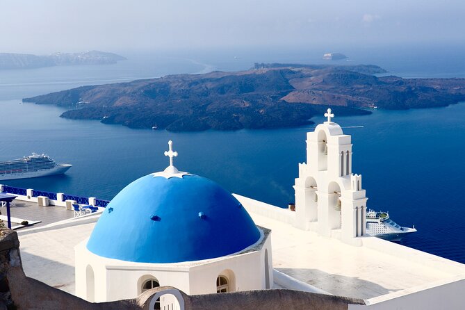 Skip Gondola Private Tour : Cruise Port pick up included - Three Bells of Fira: the classic caldera postcard, without turning it into a marathon
