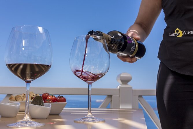 Small Group Santorini Discovery Tour with Lunch and Wine Tasting - Pyrgos Castelli and Prophet Elias: Old Streets Below, Big Views Above