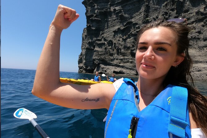 Small-Group Santorini Sea Caves Kayak Trip with Snorkeling & Picnic - Gear and what you must bring (so you do not suffer for no reason)