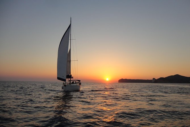 Sunset Caldera Sailing Cruise - Vlychada marina: where the boat scene starts