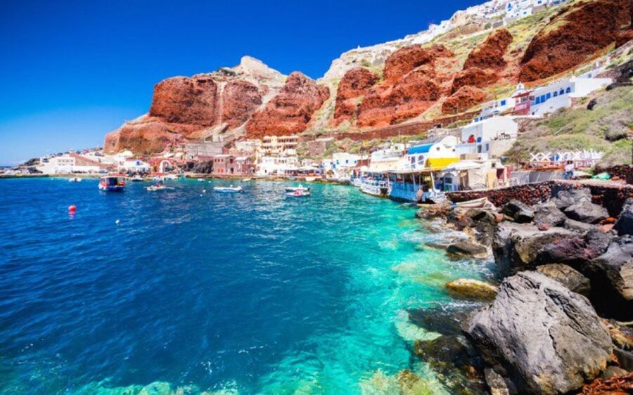 Thera: Santorini Highlights Private Guided Tour - How pickup works when you are in Thera, in Fira, or arriving by ship