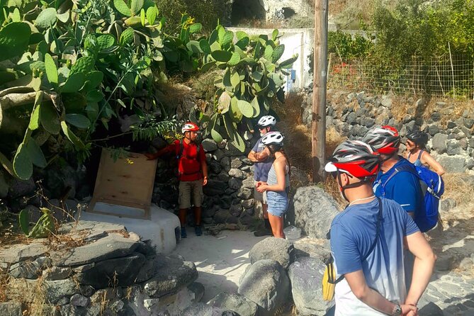 Thirassia 5-Hour eBike Tour with Lunch from Santorini - Mitato Lunch at an Old Winery: Cretan Food, Wine, and Raki