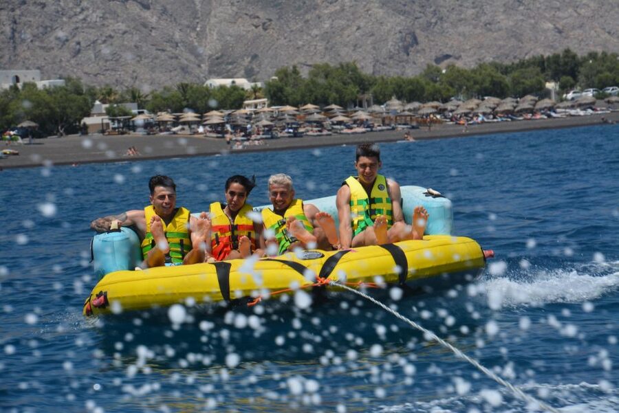 Thrill Waves Tubing at Perivolos Beach, Santorini - Why Perivolos Beach tubing is a smart Santorini add-on