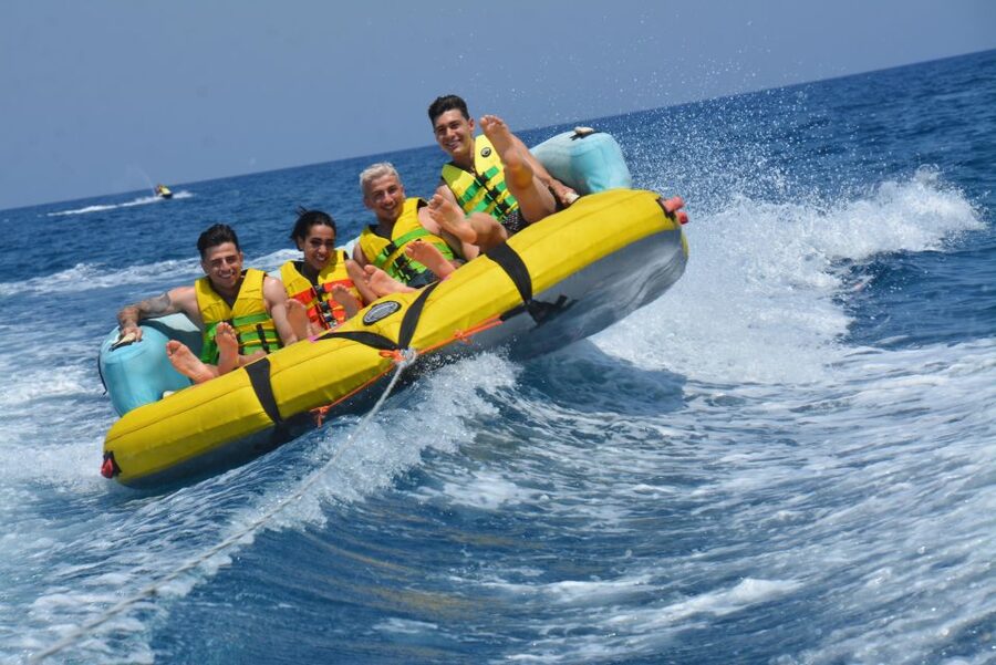 Thrill Waves Tubing at Perivolos Beach, Santorini - What the 10-minute ride feels like (and what you should expect)