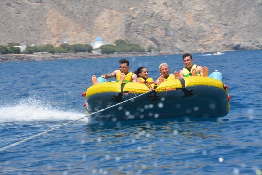 Thrill Waves Tubing at Perivolos Beach, Santorini - Price and value: $70 per group up to 2, is it worth it?