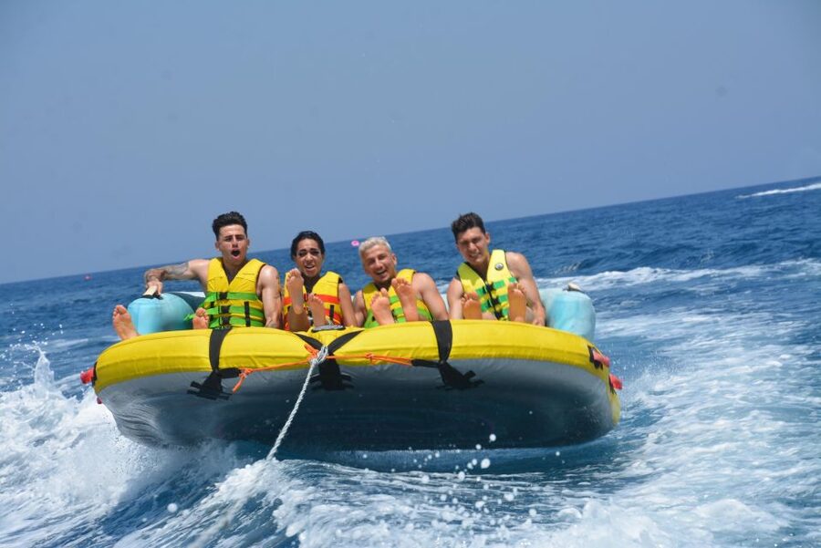 Thrill Waves Tubing at Perivolos Beach, Santorini - A real-world feel: the staff makes a difference