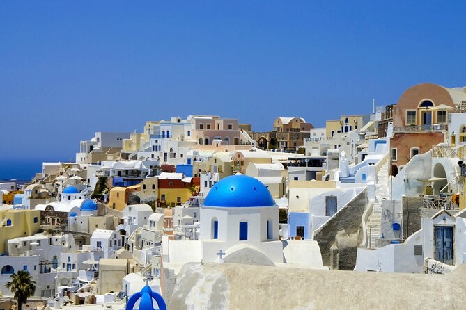Top Spots Bus Tour in Santorini with Transportation - Stop 1, Moni Profiti Ilia: the viewpoint start that pays off
