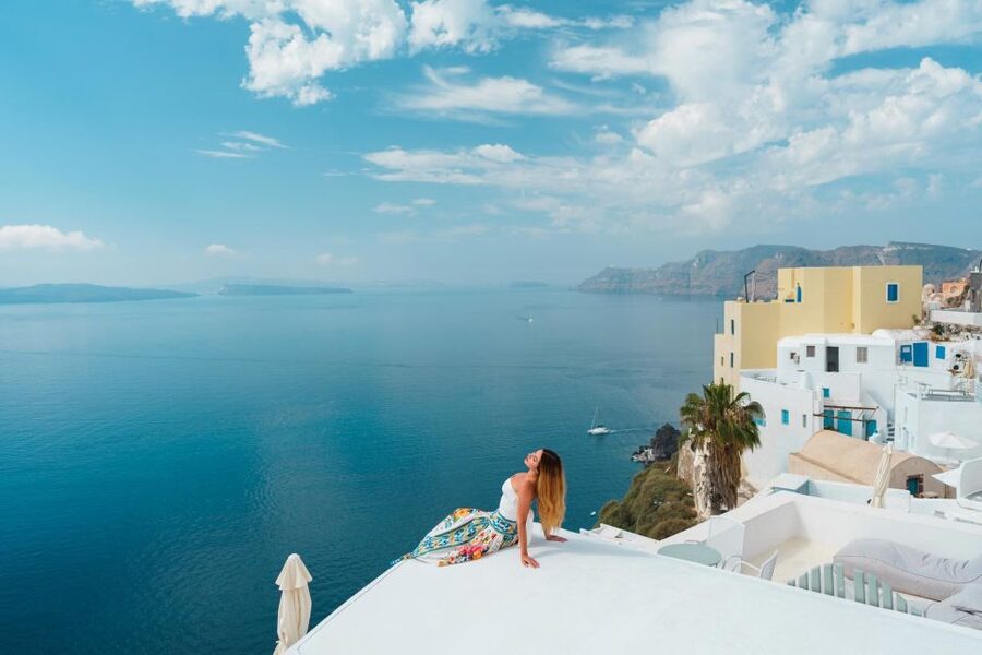 Tour Santorini with a Professional Photographer - Your photographer on film, then 14-day delivery with editing