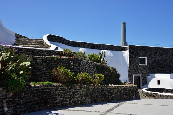 Wine Tour Santorini - Stop 2, Santorini Wine Museum at Koutsogiannopoulos: art, old winery walls, and a short tasting